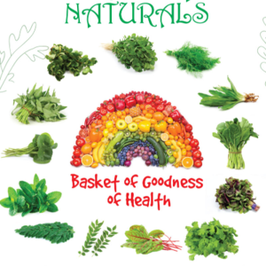 Fresh Leafy greens, traditional vegetables and fruits