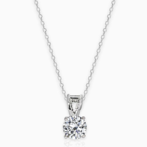 Silver Zircon Pendant