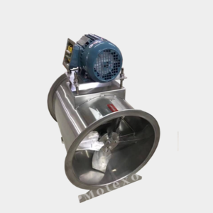 Vaneaxial Fans with Adjustable Blade Propellers