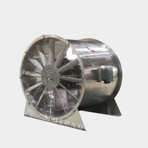 Vaneaxial Fans with Adjustable Blade Propellers