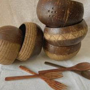 NATURAL COCONUT SHELL BOWL ECO-FRIENDLY PRODUCTS FROM VIETNAM HIGH QUALITY