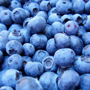 Quick-frozen blueberries