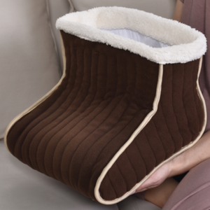 UGI Electric Foot Warmer, Foot Heater, Heating Pad, Heating Settings Auto Shut-Off, Any Foot Size, Washable, Heated Boots, Warming Slippers, Feet Warmers for Women Men Elderly, Cosy Footwarmer Heated Warmer Pad, EcoSapiens