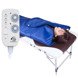 Infralight Infrared Sauna Blanket, Two Zone Remote Control, Portable Home SPA, Infra red Therapy, Body Detox Fitness Hot Sweating Anti Ageing, Beauty Machine