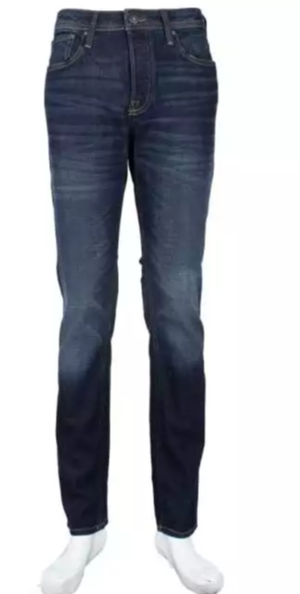 Fashion Slim Fit Stretch Denim Dark Casual 2022 Latest Elastic Fabric Slim Men Jean Pants With Zip