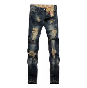 Stretchy Skinny Jeans Men Slim Fit Casual Men Jeans Anti-Pilling Breathable Men's