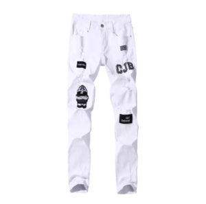 Ripped Jeans Men Custom Wholesale Made High Quality Popular Men Ripped Jeans Street Casual