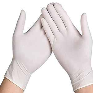 Nitrile vinyl and latex gloves