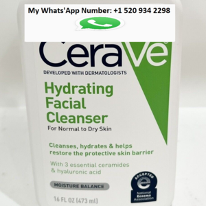 CeraVe Hydrating Facial Cleanser for Normal To Dry Skin 16 Fl Oz