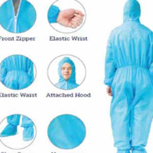 Complete Kit Disposable Gown With Cap And Boots