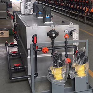 Polymer preparation unit