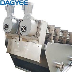 Multi Disc Screw Press Sludge Dewatering