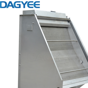 Static sieve bend screen wastewater