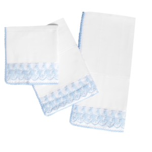 3-Pack Voil Blue Baby Towels