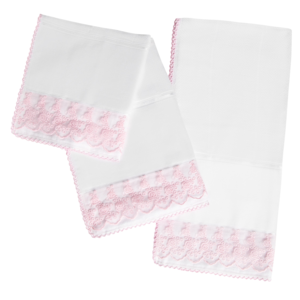3-Pack Voil Pink BabyTowels