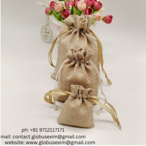 jute drawstring bag