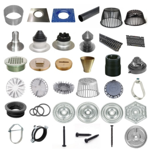 Small Sump Cast Iron Roof Drain