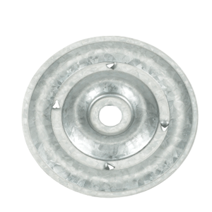 Roofing Fasteners Round Barbed Stress Plate and Hex Stress Plate