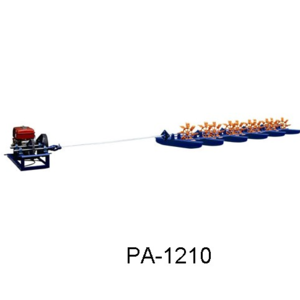 Diesel Engine Multi Impeller Paddlewheel Aerator