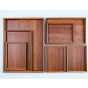 Seven Piece Tray Set