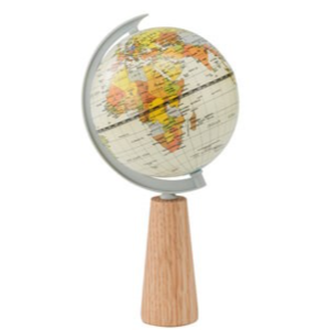 Trapezoid Globe Stand  8.5 cm