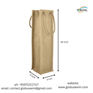 jute bottle bag