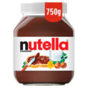 Nutella Ferrero Hazelnut Chocolate Spread 750g