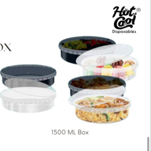 AIRTIGHT SEAL BOX 1500 ML OVAL SHAPE