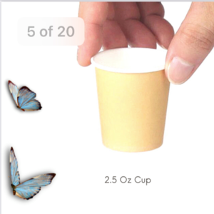 2.5 OZ 70 ML CUP