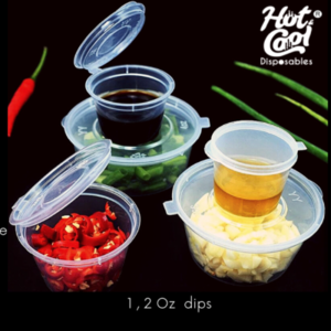 1 OZ . 2 OZ DIPS