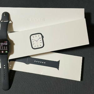 Apple Watch Series 6 44 mm Space Grey Aluminium Case with Black Sport Band