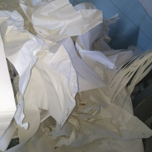 Recycled paper, waste paper, and discarded books