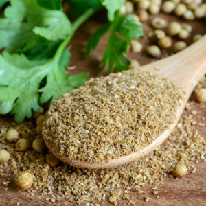 Coriander Powder and Seeds