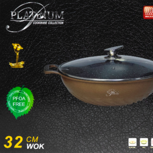 WOK with glass lid - DAW