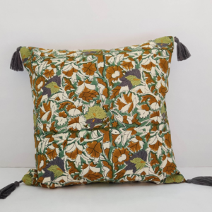 Hand Block Printed Cushion