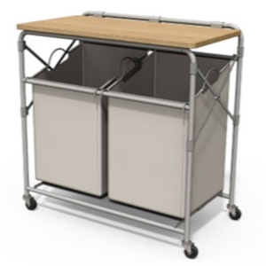 Home / Garage Storage - Folding Laundry Cart