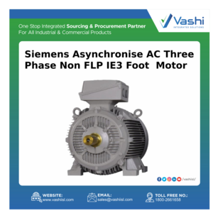 Siemens Asynchronise AC Three Phase Non FLP IE3 Foot Mounted Motor
