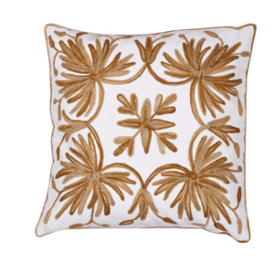 Hand embroidery full aari cushion