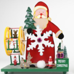 Santa Christmas Décor with Music