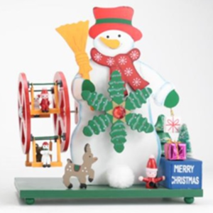 Christmas Decoration Snowman Décor with Music
