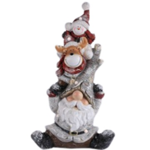Stackable Friends Christmas Décor with LED