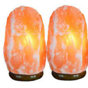 Natural shape salt lamp