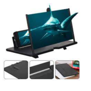 3-D mobile phone screen magnifier