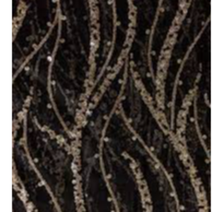 Embroidery Net Sequins Fabric
