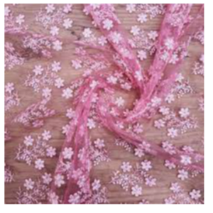 Embroidered Net Fabric