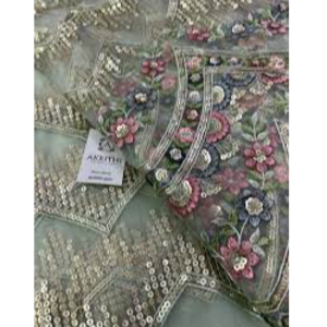 Embroidered Net Fabric