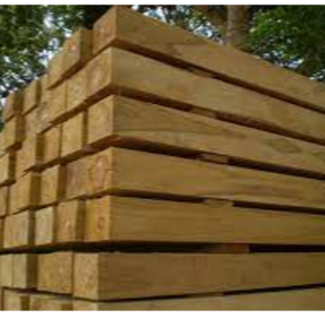 Benin Teak Wood Rough Square Logs
