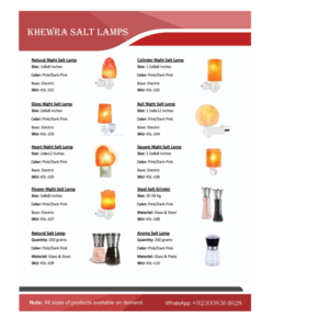 Natural Night Salt Lamp