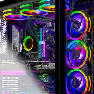 Skytech Prism II Gaming PC Desktop – Intel Core i9 12900KS 3.4 GHz, NVIDIA RTX 3090 Ti, 1TB NVME Gen4 SSD, 64GB DDR5 RAM RGB, 1000W Gold PSU, 360mm AIO, 11AC Wi-Fi, Windows 11 Home 64-bit