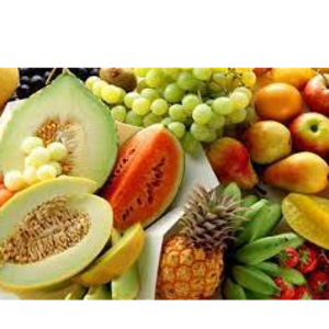 All vegetables and fruits